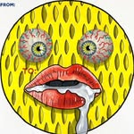 Illustrated yellow profile artwork used by TraumaticBrainInk
